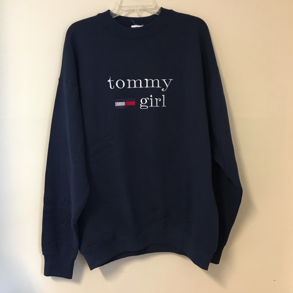 Tommy Girl Blue sweatshirt